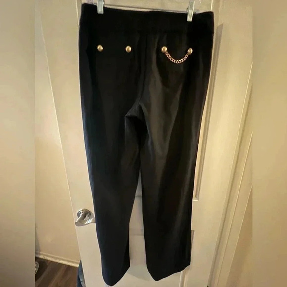 Juicy Couture Black wool slacks with 4% spandex- NWOT - Picture 3 of 4